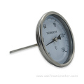 high temperature industrial bimetal thermometer